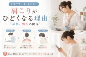 肩こりデスクワーク なぎの木整骨院